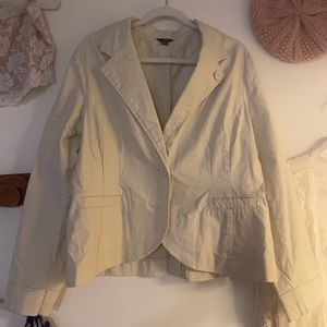 Smart looking khaki jacket from Target that will never go out of style.